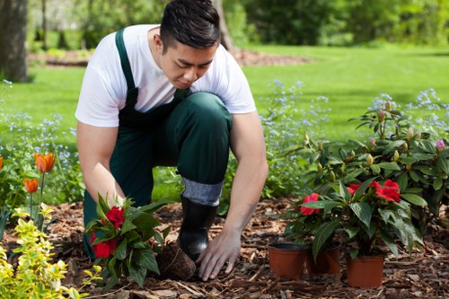 Serene outdoor space created by Premier Gardening Services Soho